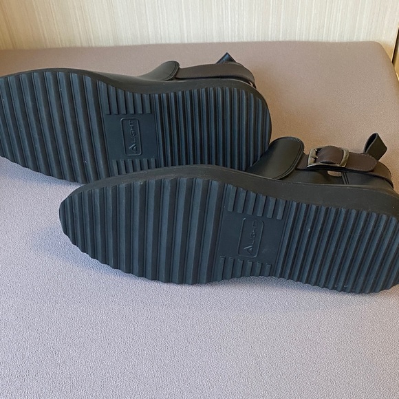 Saks Fifth Avenue Black Rain & Snow Boots - Picture 4 of 4